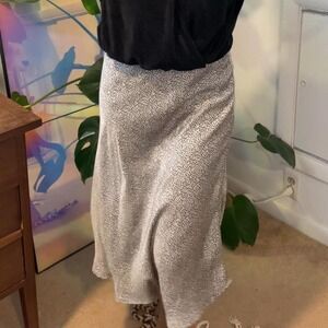 Sienna Sky white and black midi skirt Size M